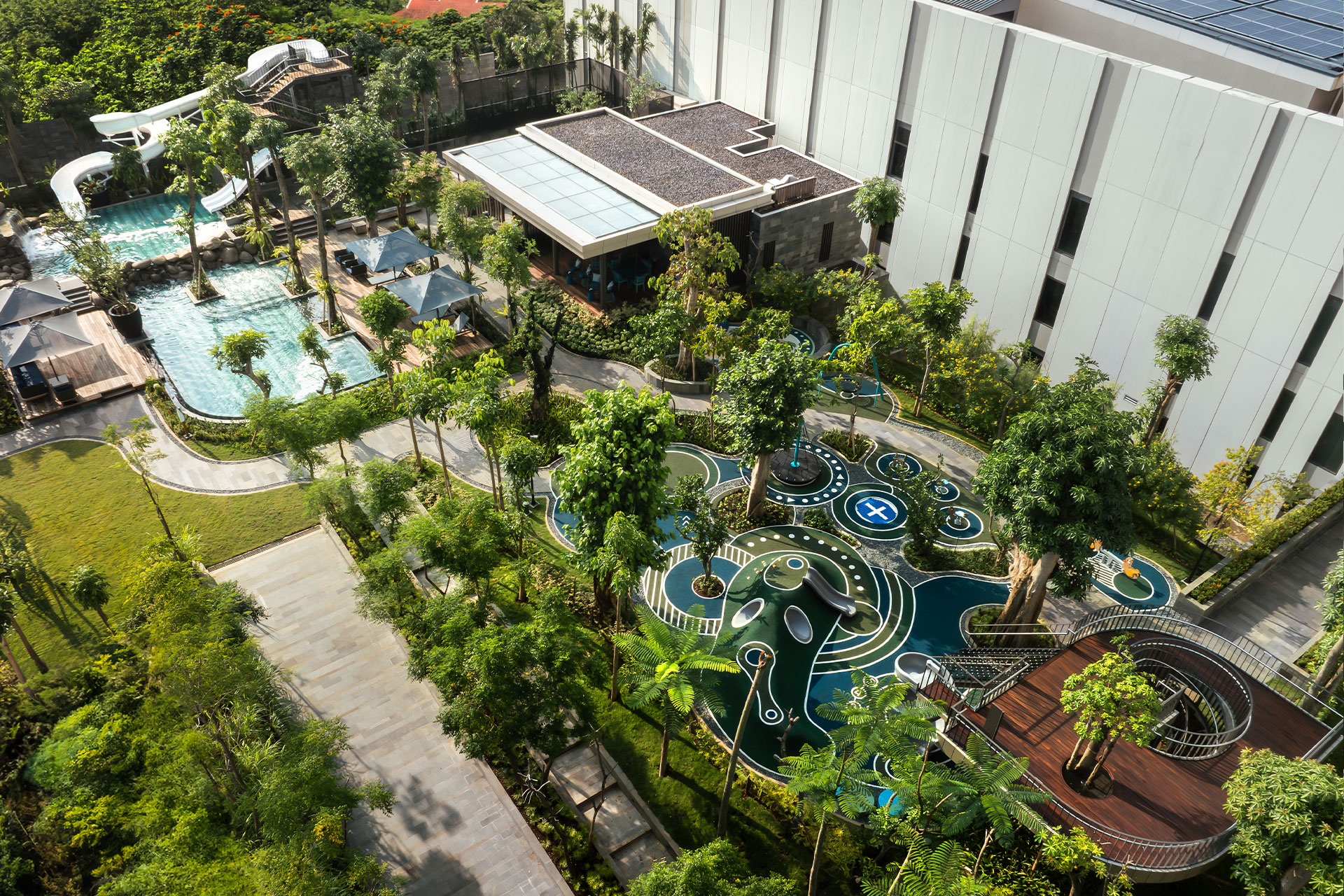 Waterpark at Padma Hotel Semarang