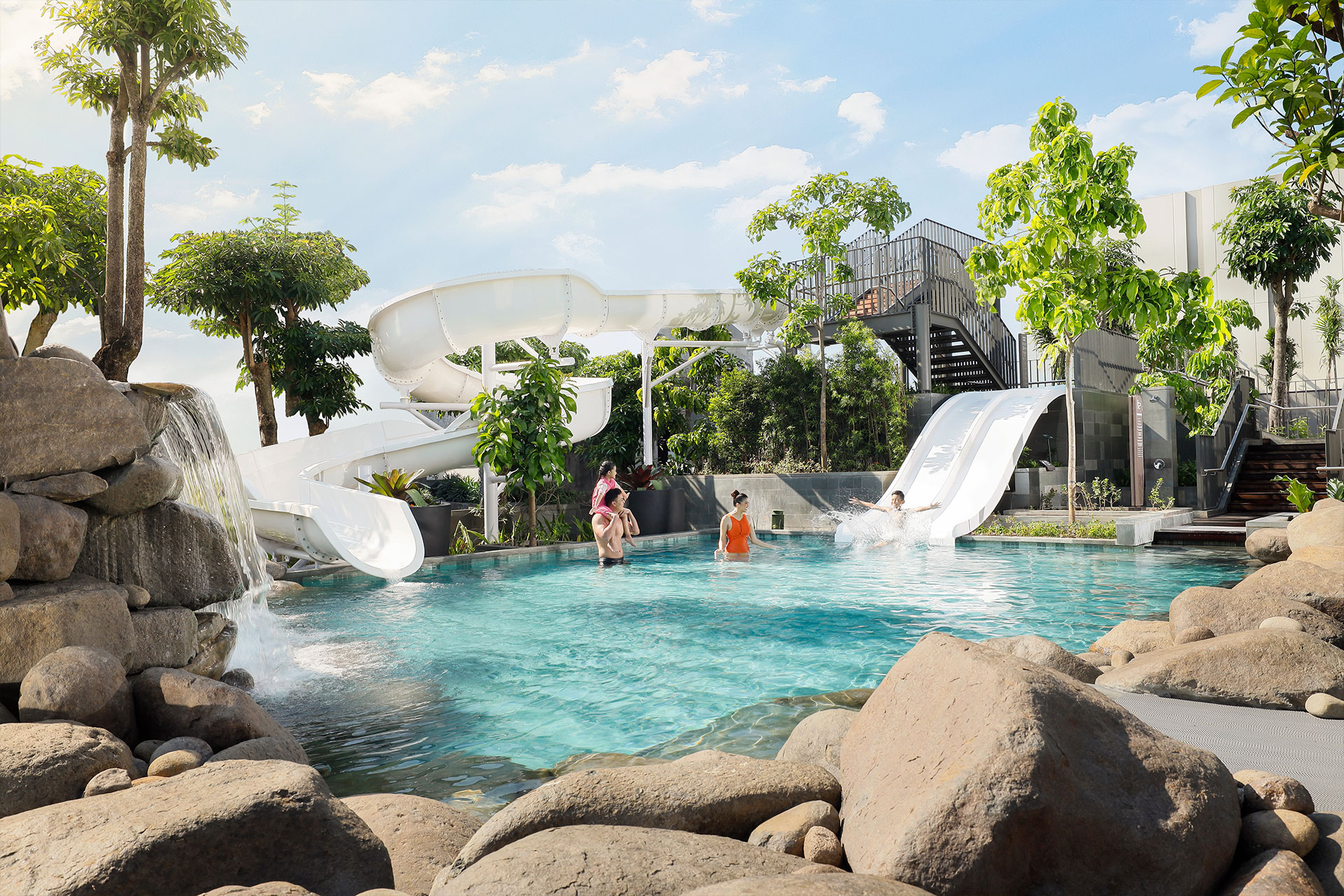 Waterpark at Padma Hotel Semarang